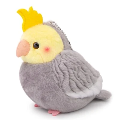 Afbeelding van Lilizzhoumax Pluche Papegaai Speelgoed 14cm/5&quot; Realistische Simulatie Pop van Wilde Dieren Cadeau voor Vrienden en Kinderen