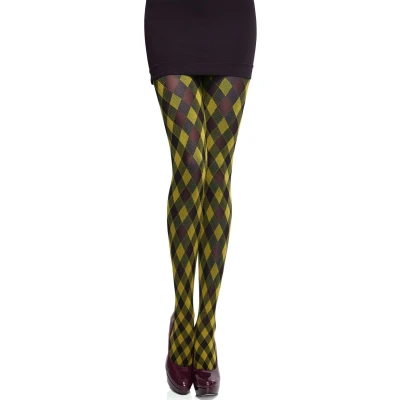 Afbeelding van Merry Style MS GB 317 Dames Panty 60 DEN Gedessineerd 3D technologie Polyamide Canarinio S