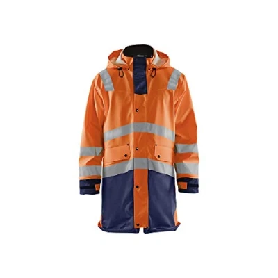 Afbeelding van Blaklader Regenjas High Vis LEVEL 3 4326 2005 Oranje/Marineblauw 4XL