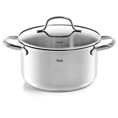 Afbeelding van Kookpan Fissler San Francisco Met Glasdeksel 24 cm