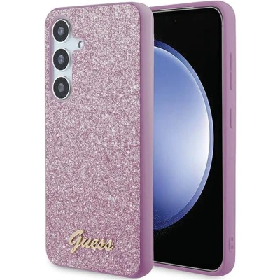 Afbeelding van Guess Glitter Back Case Samsung Galaxy S24 Plus (S926) Paars