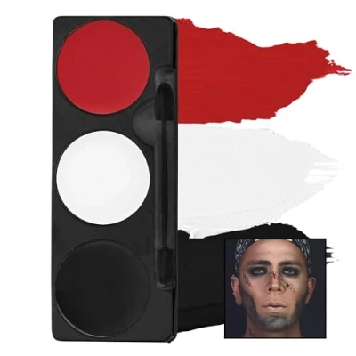 Afbeelding van Mehron Tri color Schmink Palet Piraat