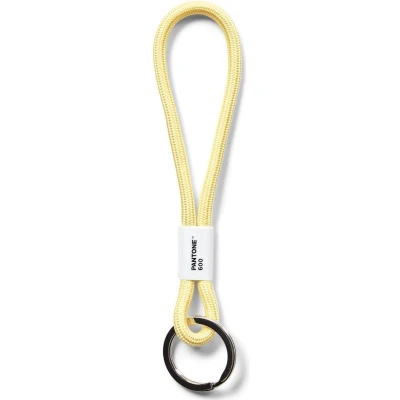 Afbeelding van Pantone Sleutelhanger Light Yellow 600 Keycord Klein by Copenhagen Design