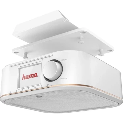 Afbeelding van Hama Digitale Radio DAB+ FM/DAB Wekkerradio Ophangbaar Sleep timer Wit