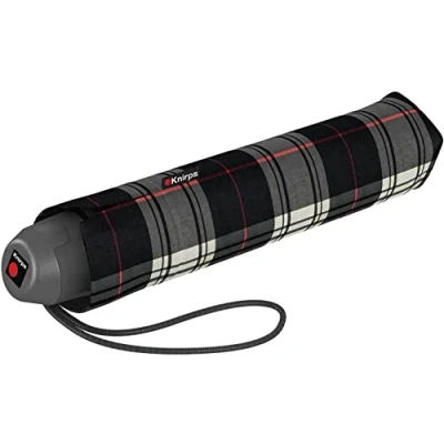 Afbeelding van Knirps E.051 Handmatige Paraplu Pocket Kleur: Check (5281)