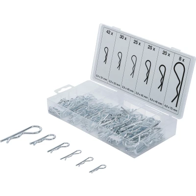 Afbeelding van BGS Veersplitpenassortiment Ø 2,4 4,0 mm 150 delig