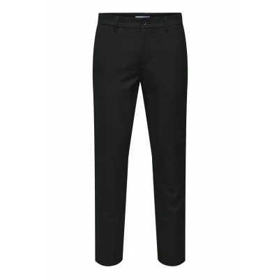 Afbeelding van Only &amp; Sons Onsbrad LIFE NOOS Chino, Heren, Maat: 28x32, Black