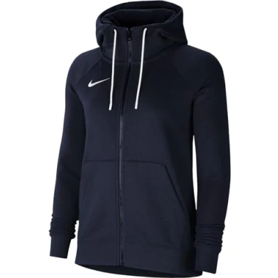 Afbeelding van Nike Performance W NK FLC PARK20 FZ Hoodie Sweater met rits, Dames, Maat: Medium, Obsidian / white
