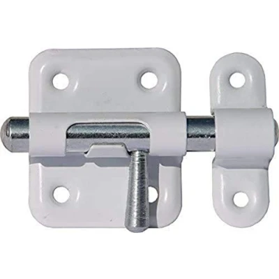 Afbeelding van Abus SRR35W 59674 schuifgrendel, 35 mm, wit