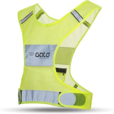Afbeelding van Hardloopvest GATO (Maat M, Reflecterend, Neon geel)