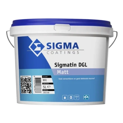 Afbeelding van Sigma Sigmatin DGL Matt 5 liter Muurverven
