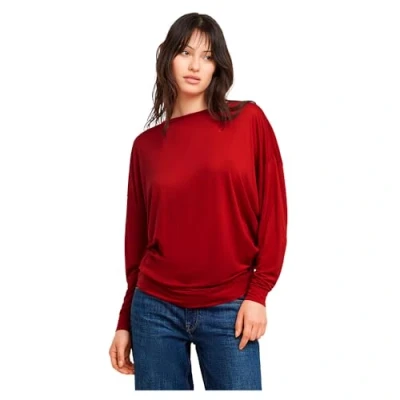 Afbeelding van G star Batwing T shirt Met Lange Mouwen Rood XL Vrouw