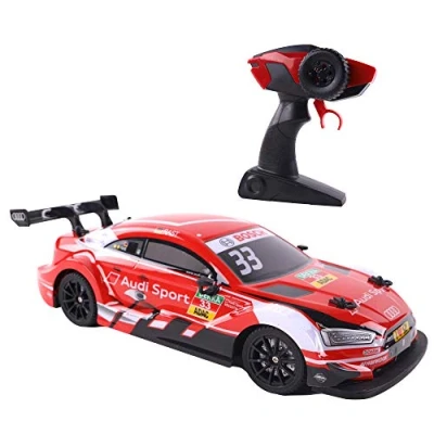 Afbeelding van TURBO CHALLENGE Audi Sport Racing RC Prestige 096116 Afstandsbestuurbare auto Rood 1/16 Batterijen niet inbegrepen Plastic Vanaf 6 jaar