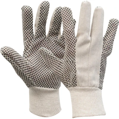 Afbeelding van . Handschoen Polkadot Zw.Nop + Manch.