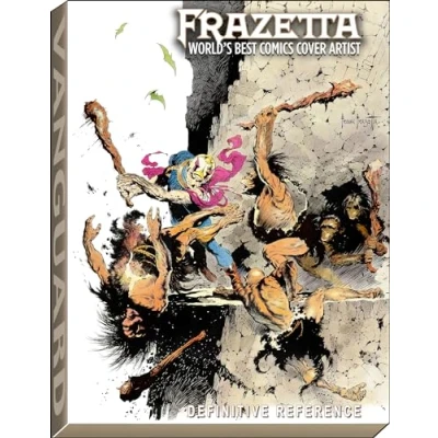 Afbeelding van FRAZETTA WORLDS BEST COMICS COVER ARTIST PX DLX SLIPCASE: (Definitive Reference)
