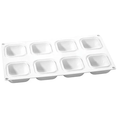 Afbeelding van Silikomart Siliconen Vorm Gem (8x) 6,1x6,1x3cm
