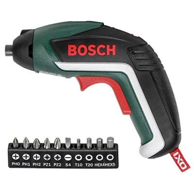 Afbeelding van Bosch IXO V Basic 3.6V Li Ion accu schroefmachine set (1.5Ah ingebouwd) in tinnen giftbox 06039A8000