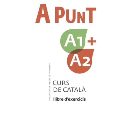 Afbeelding van A punt A1+A2. Curs de català. Llibre d&#039;exercicis