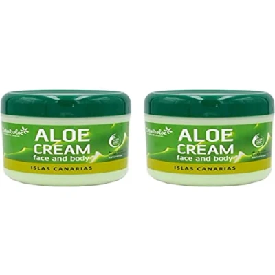 Afbeelding van TABAIBA, aloë vera crème gezichtscrème en lichaam x 2 eenheden, 600 milliliter