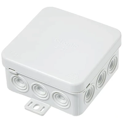 Afbeelding van Kopp 340604504 verdeeldoos Profi Pack 10x opbouw voor de vochtige ruimte, 75 x 35 mm grijs