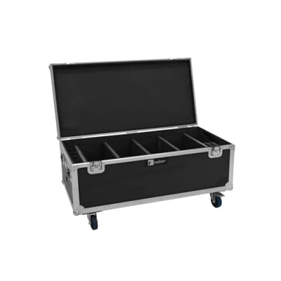 Afbeelding van ROADINGER Flightcase 4x AKKU Multiflood IP 18x10W RGBW Wash CRMX with charging function