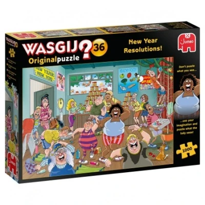 Afbeelding van Wasgij Original 36 Goede Voornemens! legpuzzel 1000 stukjes