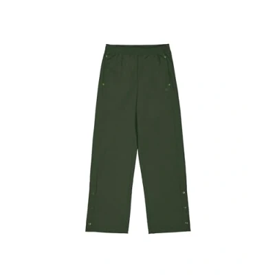 Afbeelding van Champion TECH Straight Pants Broek, Dames, Maat: Large, Dark green
