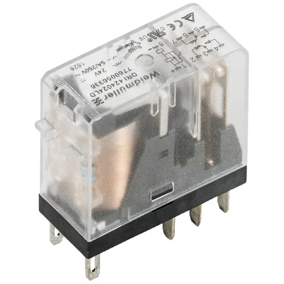 Afbeelding van Weidmüller DRI424730 Steekrelais 230 V/AC 5 A 2x wisselcontact 20 stuk(s)