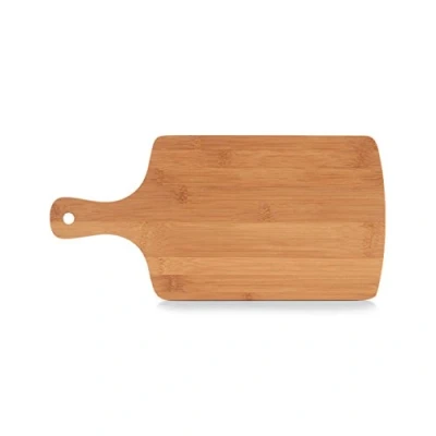 Afbeelding van Bamboe houten snijplank met handvat 40 x 19,5 cm Snijplanken