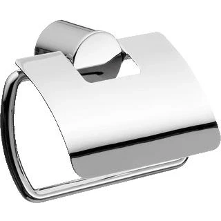 Afbeelding van Emco Rondo 2 closetrolhouder met klep