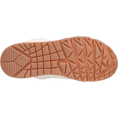 Afbeelding van Skechers Meisjes Uno Fall Air Sneaker Hoog Beige