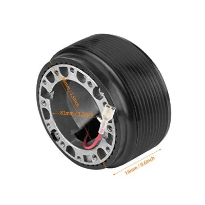 Afbeelding van Lichtgewicht stuurwieladapter, stuurnaaf, hoge kwaliteit 6 gaats aluminium auto voor Mazda 323 Miata Mx3 Mx5 Mx6