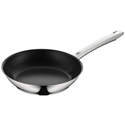 Afbeelding van WMF Braadpan 24 cm, roestvrijstalen pan, Cromargan roestvrij staal gecoat, ovenvast