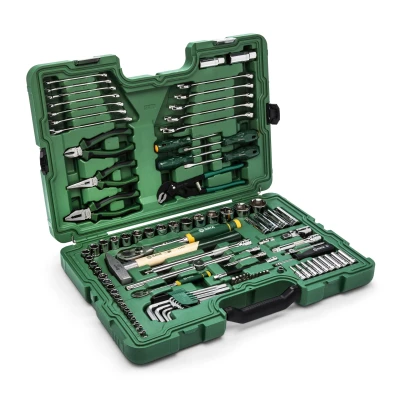 Afbeelding van SATA Gereedschapskoffer 1/4&quot; en 1/2&quot; gevuld (104 delig)