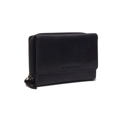 Afbeelding van The Chesterfield Brand Leren Portemonnee Navy Rhodos