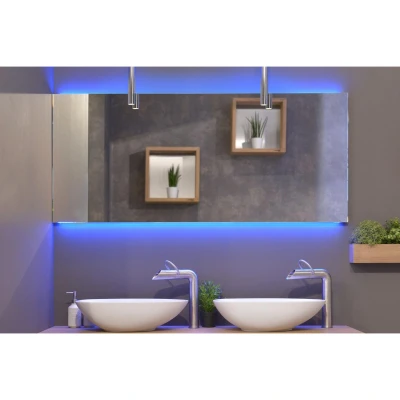 Afbeelding van LoooX C line spiegel 120x70cm led verlichting boven en onder