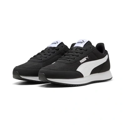 Afbeelding van PUMA Unisex R78 LIGHTWIND Sneaker, zwart wit, 48 EU
