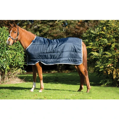 Afbeelding van Horseware Pony Liner 200g Navy Silver 115/168