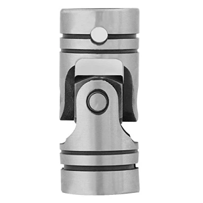 Afbeelding van 12mm Kruiskoppeling Zwenkbare Universele Stuuras U Koppeling, Stalen Askoppeling Motorconnector 12 x 23 52mm