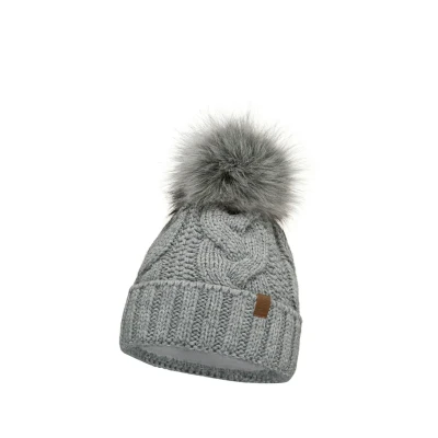 Afbeelding van Vivisence Muts, Dames, Maat: One Size, Light grey