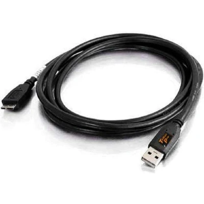 Afbeelding van Tether Tools TetherPro USB 3.0 male to Micro B 4.5 Meter Black