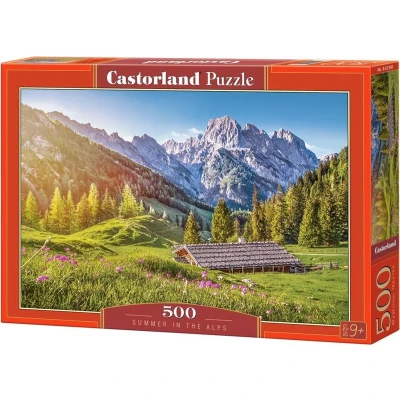 Afbeelding van Castorland Summer in the Alps 500 stukjes