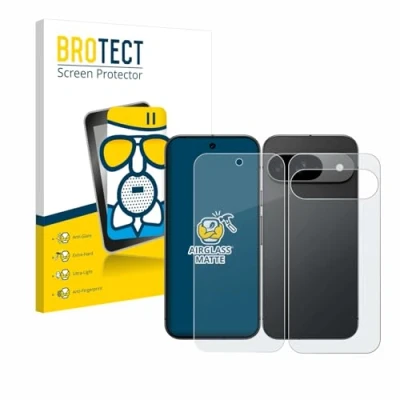 Afbeelding van BROTECT Screenprotector voor Google Pixel 9 (Voor+Achter) Folie Beschermfolie Beschermglas matte