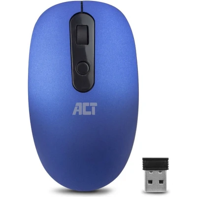 Afbeelding van ACT AC5120 Draadloze Muis 1200 DPI Nano Ontvanger Blauw
