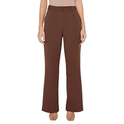 Afbeelding van Trendyol TWOAW21PL0076 Volwassenen Vrouwen Single pack Donker bruin 40