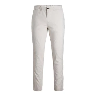 Afbeelding van Jack &amp; Jones Jpstmarco Jjdave Linnen voor, White Pepper, 29W x 34L