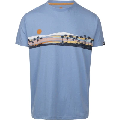 Afbeelding van Trespass T Shirt Marmion Casual Printed Tshirt Cornflower Marl L
