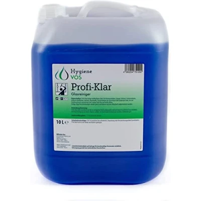 Afbeelding van Hygiene Vos Professionele heldere glasreiniger 10 liter voor beglaasde oppervlakken, spiegels, tegels. Gebruiksklaar streepvrije glans