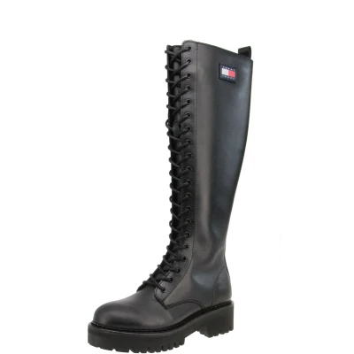 Afbeelding van Tommy Hilfiger EN0EN02300 Damesschoenen Laarzen BDS Zwart