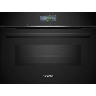 Afbeelding van Siemens CM776G1B1 Inbouw ovens met magnetron Zwart